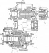 Раздаточная коробка ZF VG-1600 с межосевым дифференциалом