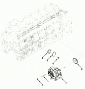 Топливный насос Cummins 6ISBe4 300 Топливный насос Cummins 6ISBe4 300