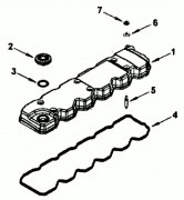 Клапанная крышка Cummins 6ISBe 210 Клапанная крышка Cummins 6ISBe 210