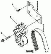 Привод генератора Cummins B 5.9 Привод генератора Cummins B 5.9