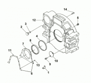 Картер маховика Cummins L375 20