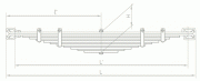 Рессора ГАЗ 53-2902012-02 передняя Рессора ГАЗ 53-2902012-02 передняя