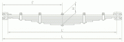 Рессора ГАЗ 66-2902012-03 передняя Рессора ГАЗ 66-2902012-03 передняя