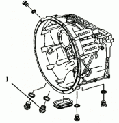Демонтаж деталей КПП ZF 16S