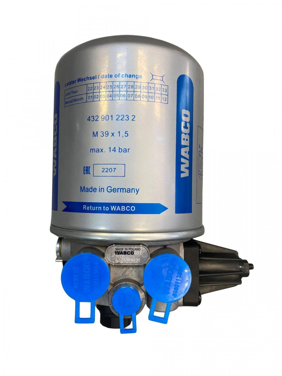 Осушитель воздуха 4324109070 WABCO КАМАЗ-5490, 65206, 65207 (24V) Осушитель воздуха 4324109070 WABCO КАМАЗ-5490, 65206, 65207 (24V)