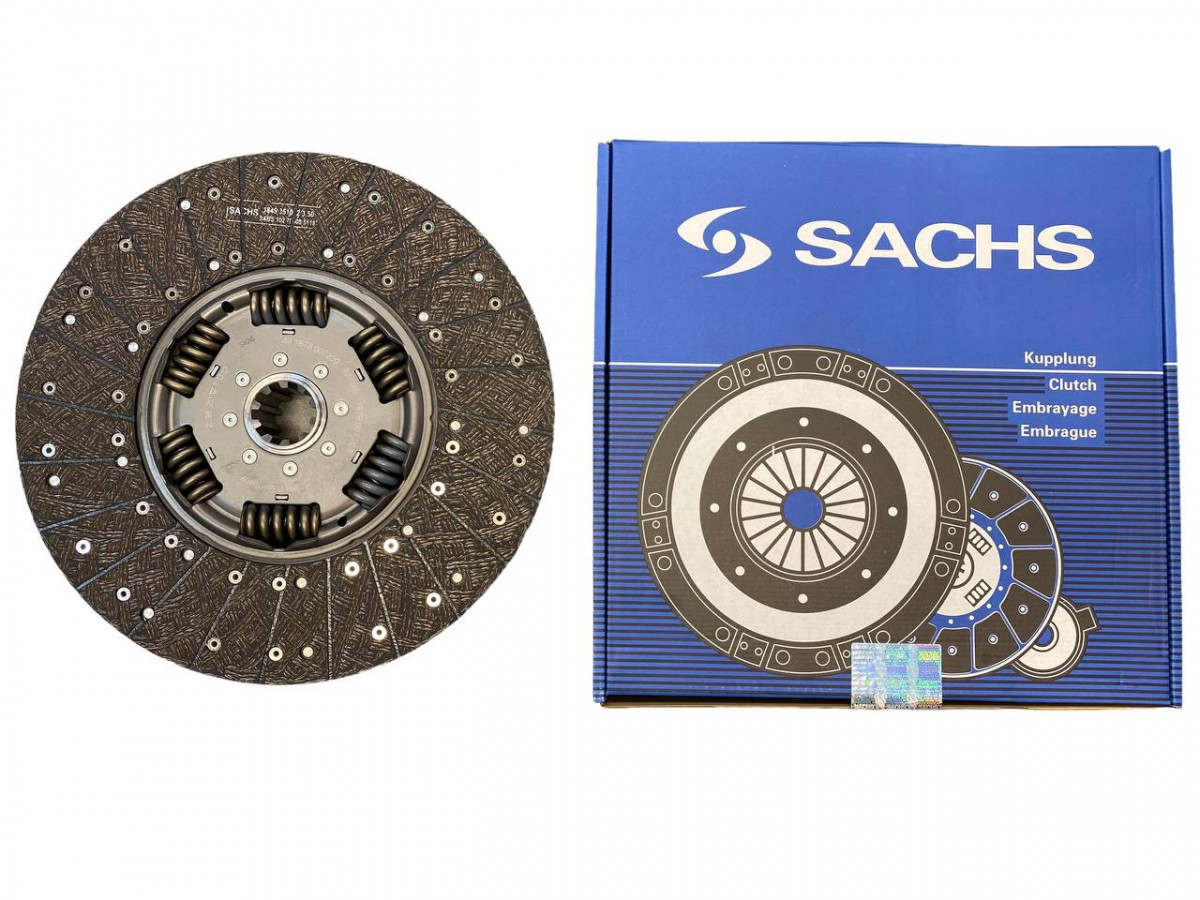 Диск сцепления ведомый MFZ-430 SACHS 1878007209 (усиленный 205) для КамАЗ-5490 (КПП-ZF) Диск сцепления ведомый MFZ-430 SACHS 1878007209 (усиленный 205) для КамАЗ-5490 (КПП-ZF)